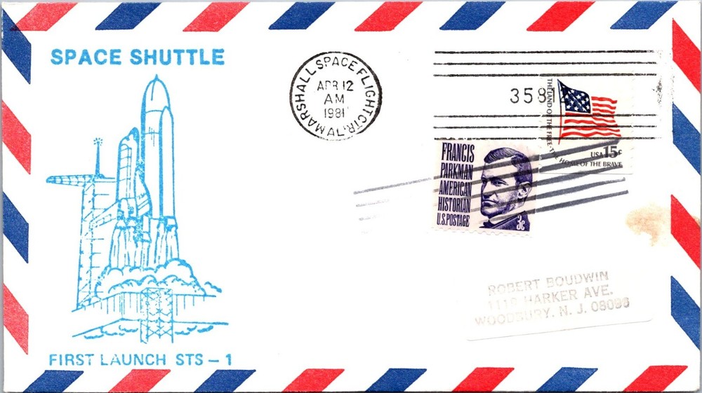First Launch STS-1 - Marshall Space Flight Ctr AL - 4.12.1981 - J11800
