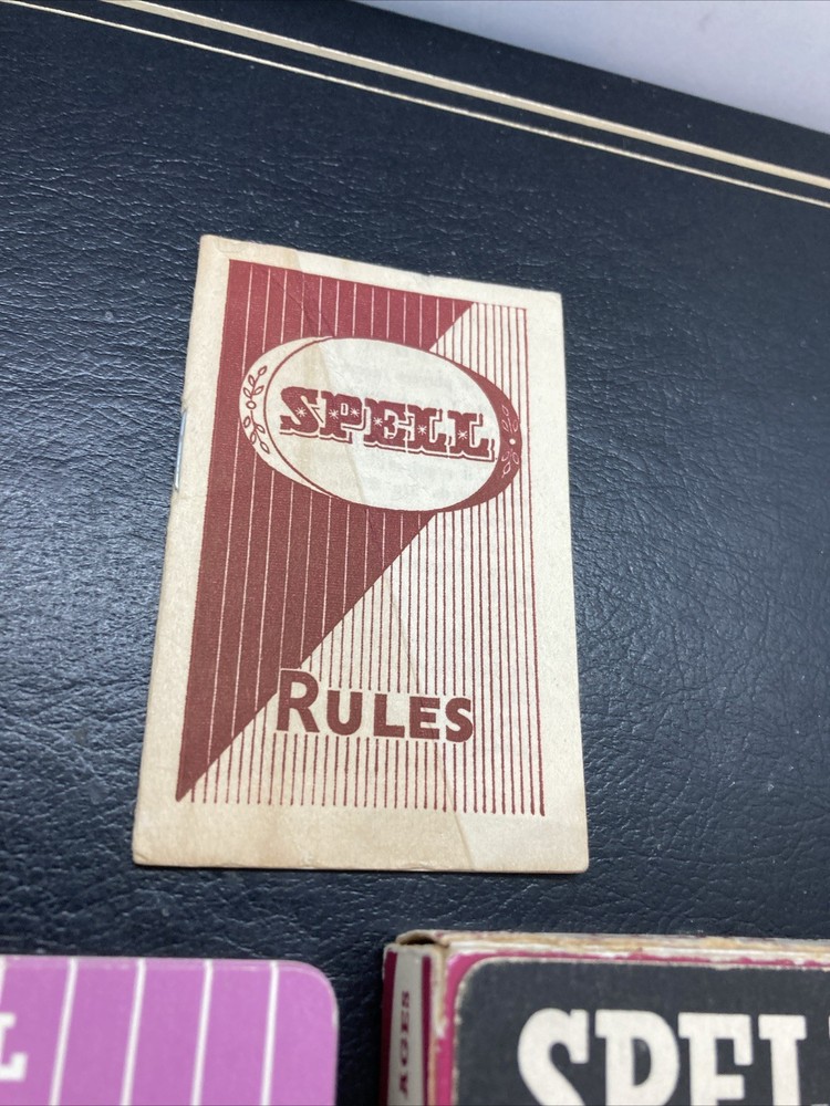 "Spell" Card Game - Pepys - complete Rare