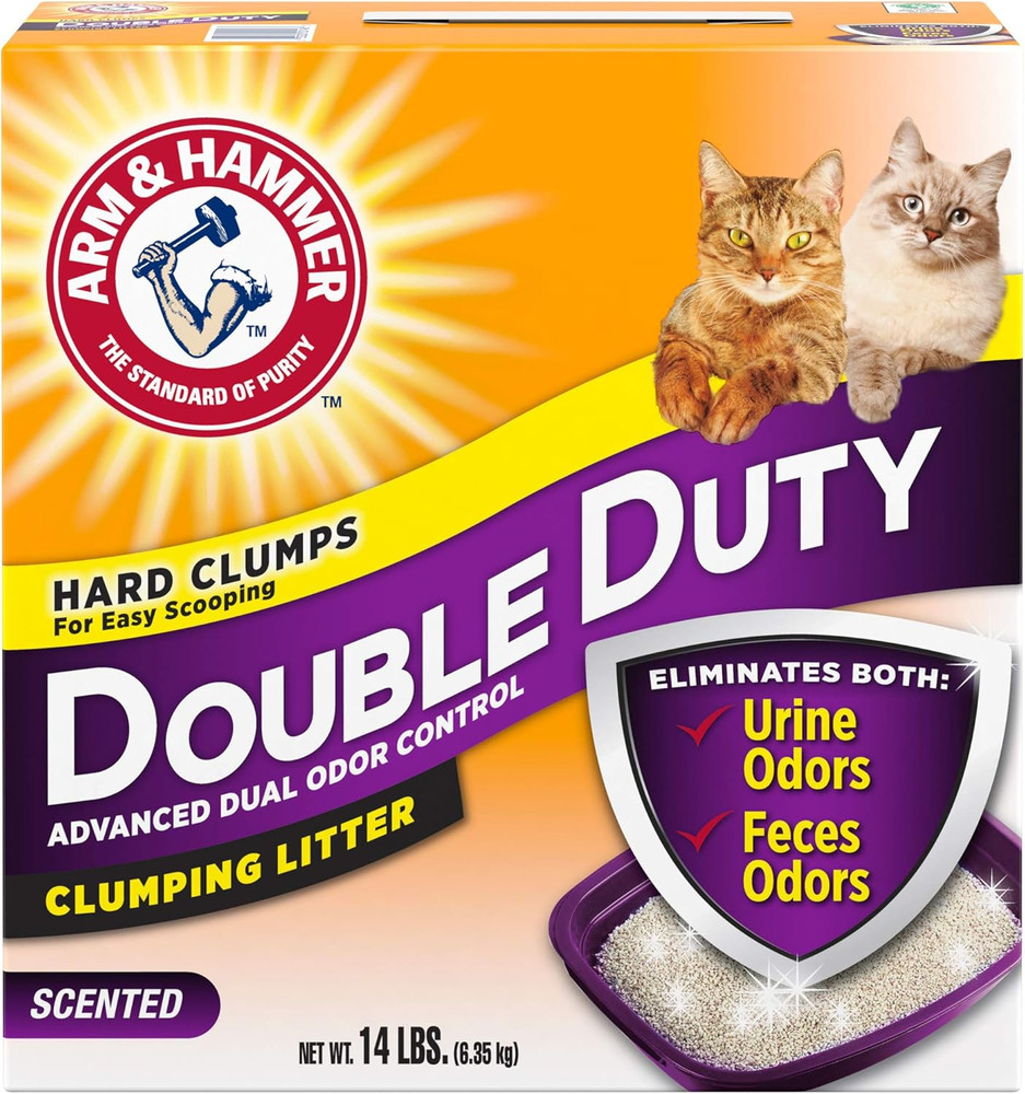 Double Duty Litter, 14 Lbs (Packaging May Vary)