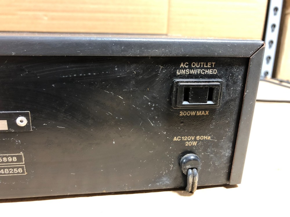 BSR EQ-3000 10 Band Graphic Equalizer and Spectrum Analyzer *AS IS -UNTESTED
