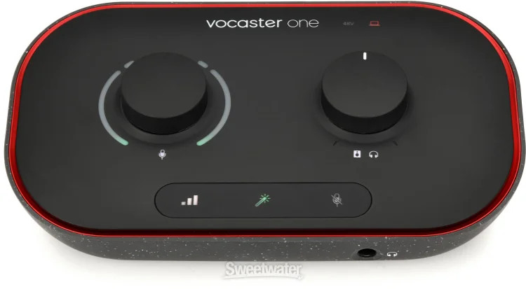 Focusrite Vocaster One USB-C Podcasting Audio Interface