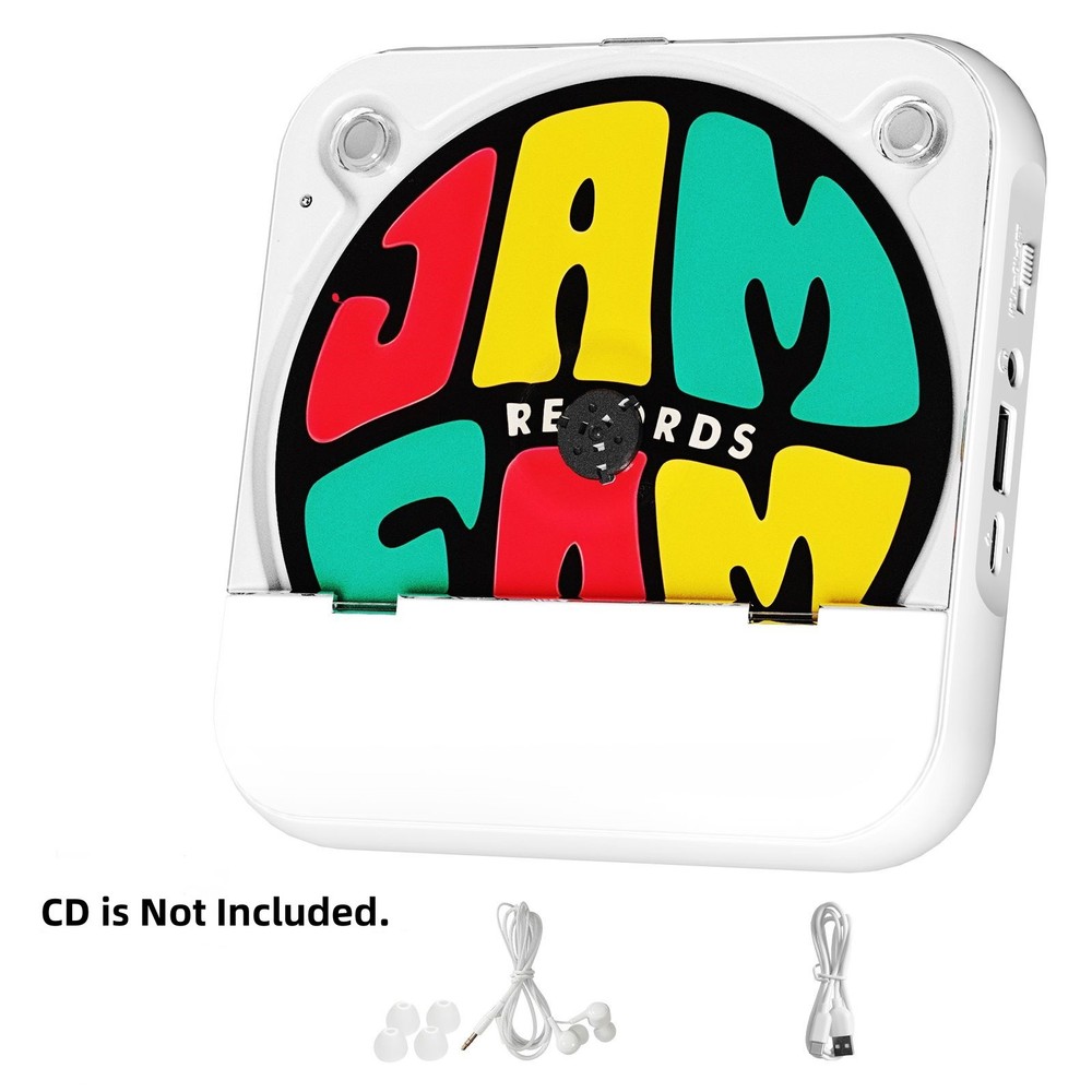 Versatile CD Player Audio Speaker 5V2A Bluetooth 5.3 User-Friendly Operation aa