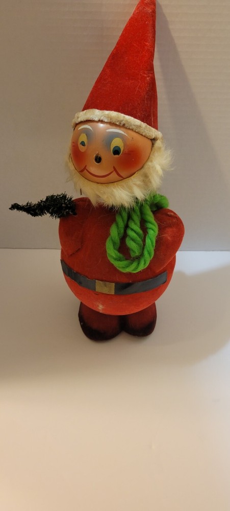 Vintage  bobble head Christmas decorations Candy/present Container