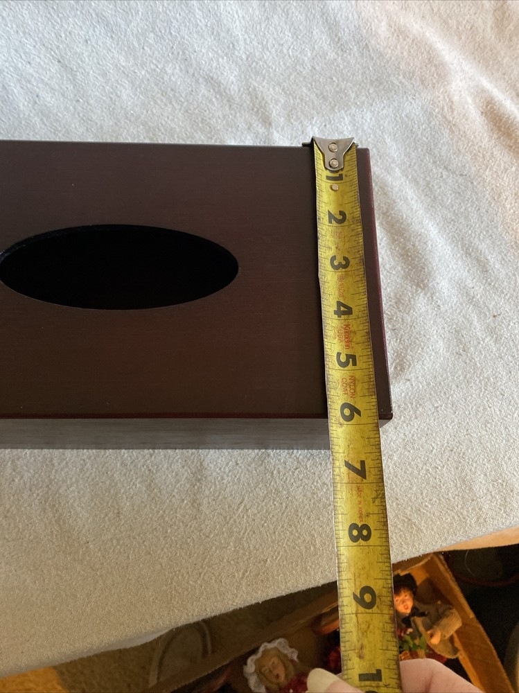 Wood Cherry Stain Tissue box