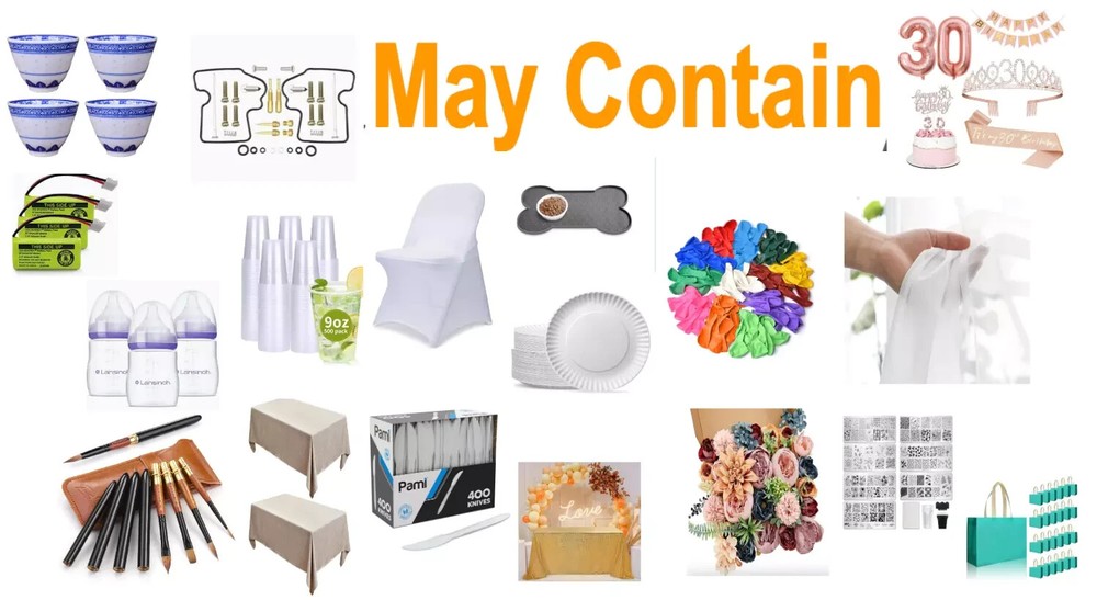 Surprise Amazon, Walmart, etc Return Package/Box Value $175 (12-15 items)