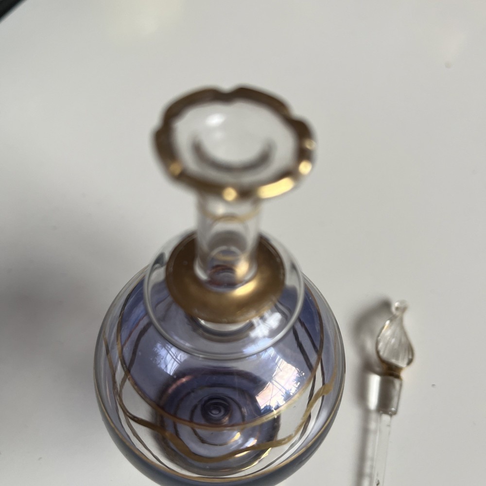 Egyptian Glass Perfume Bottle ￼