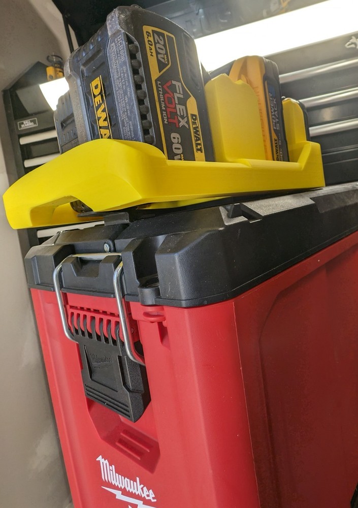 DeWalt 6x Battery Storage- Packout ready