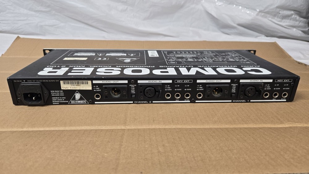 Behringer Composer MDX2100 Audio Interactive Dynamics Processor READ DISCRIPTION