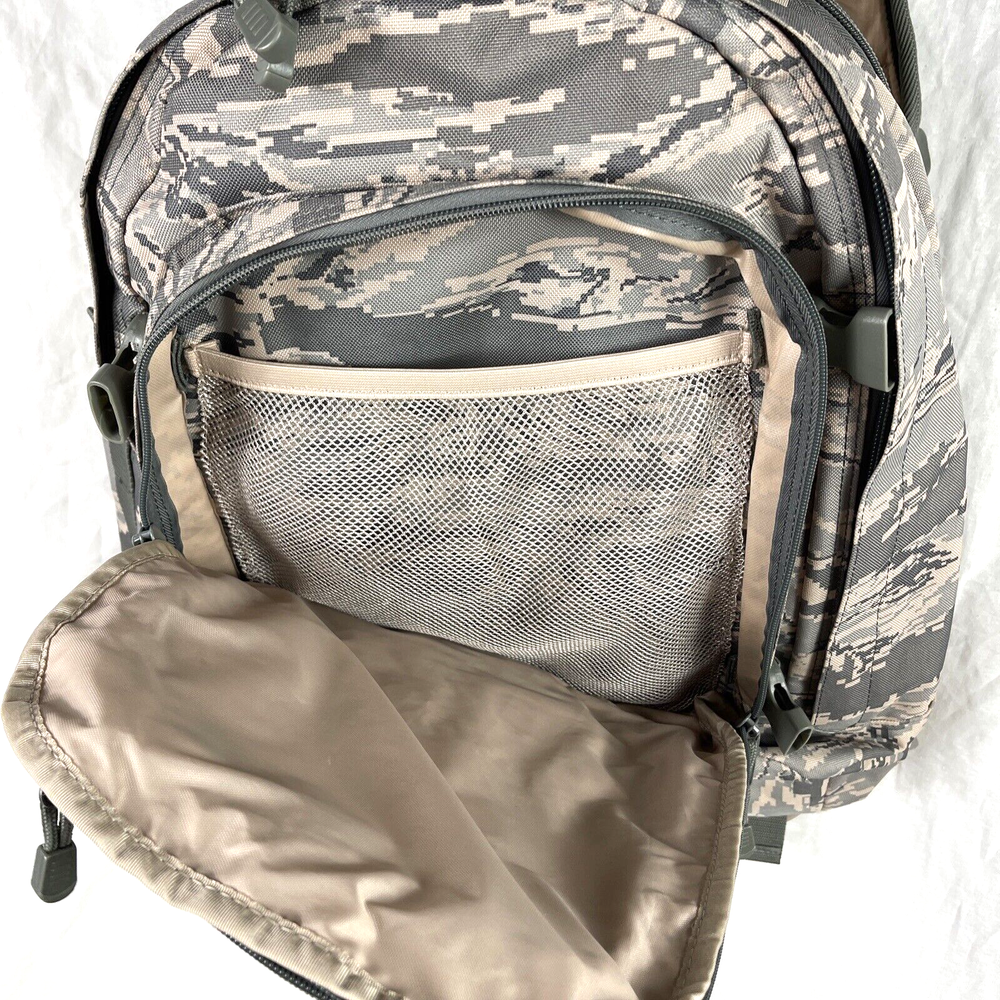 CODE ALPHA Three Day Tactical Expandable Backpack Camo Military EUC 21" Tall