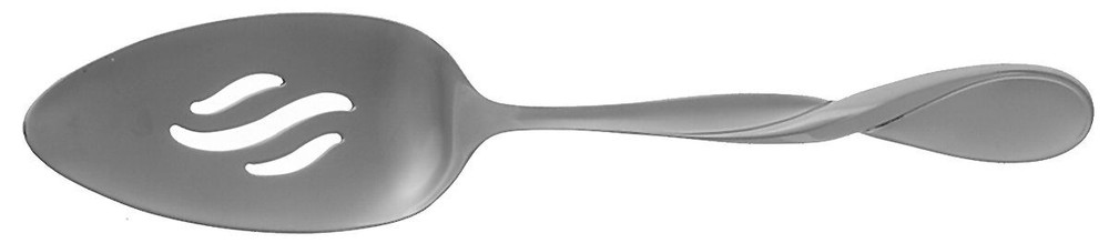 Oneida Silver Satin Aquarius  Pierced Pie Server 5895366