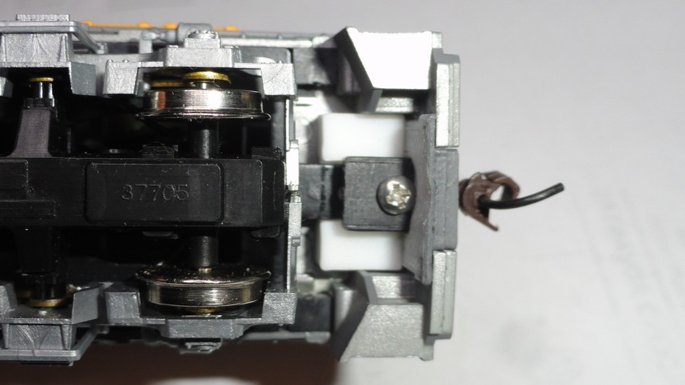 Custom 3D Printed Front/Rear Pilot Buffer for Concor MP15, HO, New Item