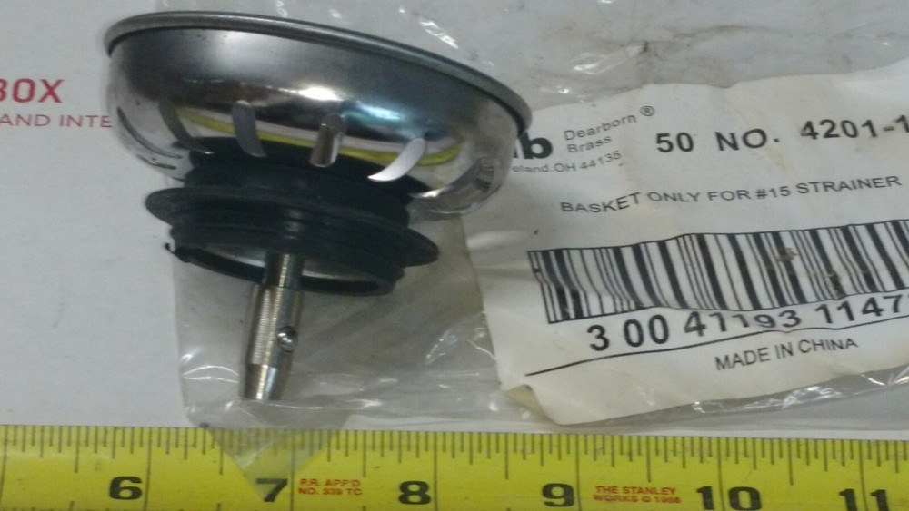 Dearborn® Replacement Basket for 15 strainer