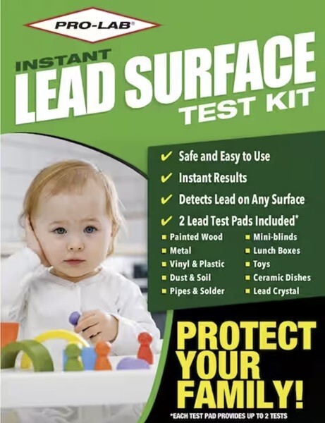 Pro-Lab LS104 Instant Lead Surface Do It Yourself Test Kit