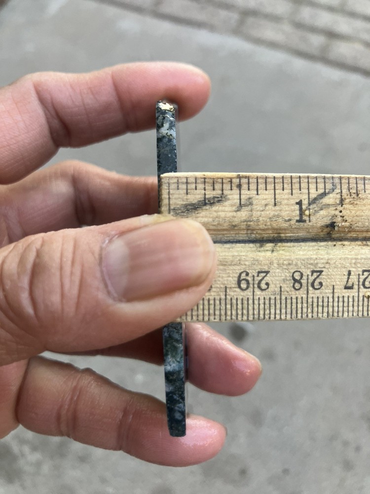 Indian Green Tree Moss Agate Sllab