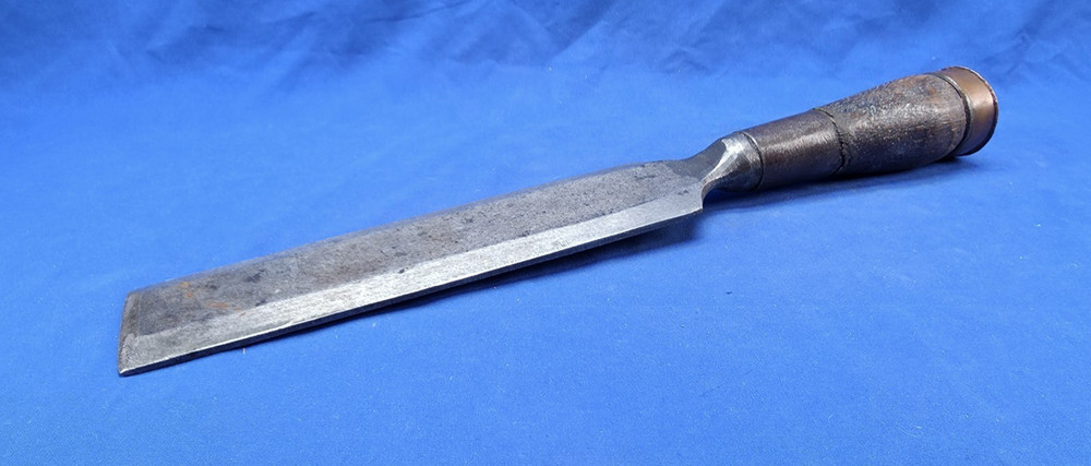 Interesting Heavy Unbranded 2" Bevel Edge Paring Chisel