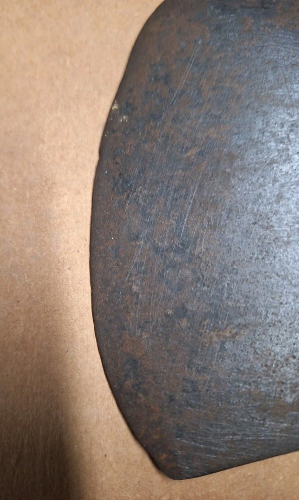 Large Axe Head Single Bit 7” X 5” Unbranded Used No Handle