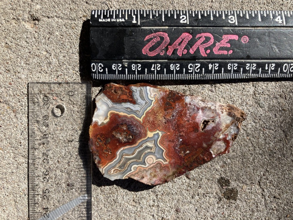 Crazy Lace Agate Slab