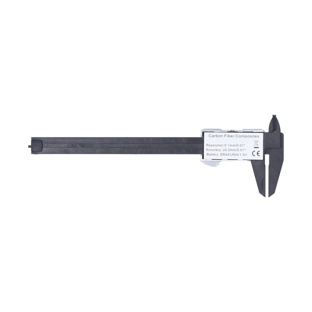 Caliper Measuring Tool LCD Display Humanized Design Lightweight Durable DIY