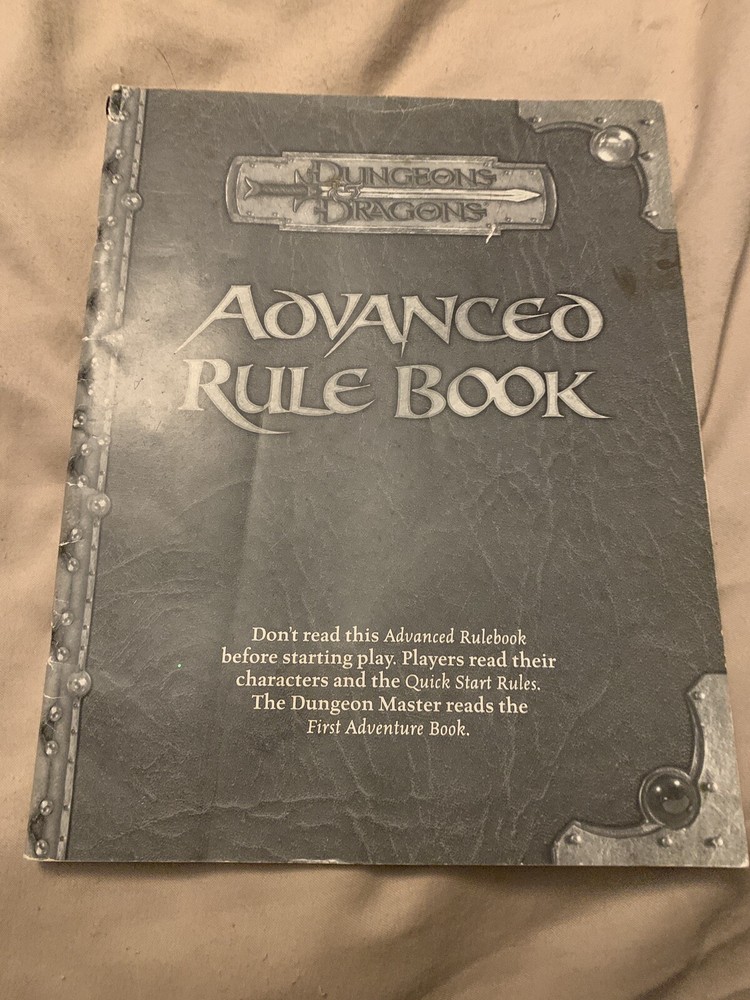 Dungeons & Dragons - Advanced Rule Book for BASIC GAME - 2004 Paperback Book