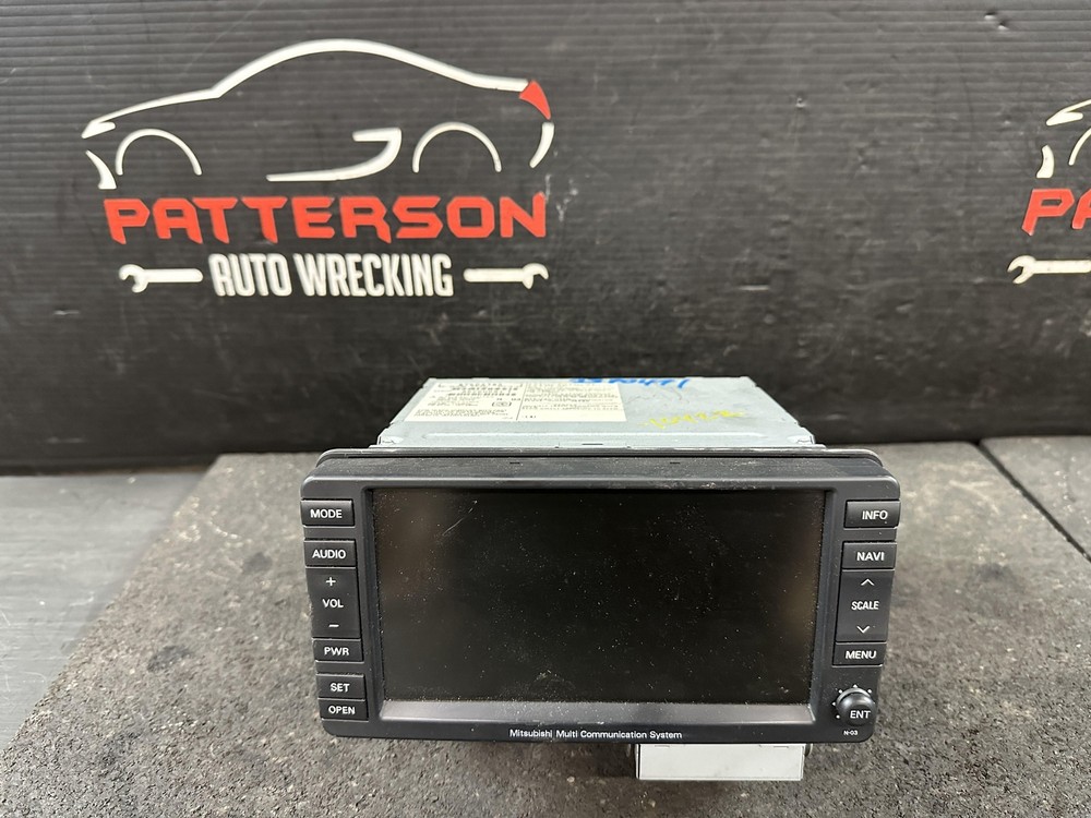 09-10 LANCER DISPLAY AUDIO NAVIGATION MULTI COMMUNICATION SCREEN 8750A183