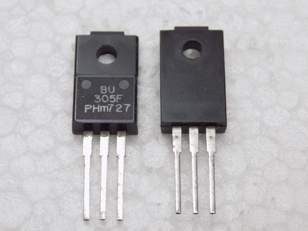1x BU305F PHILIPS TRANSISTOR NOS