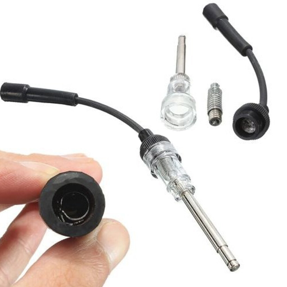 In Line Spark Plug Tester Ignition System Coil Engine Car Diagnostic Test Tool