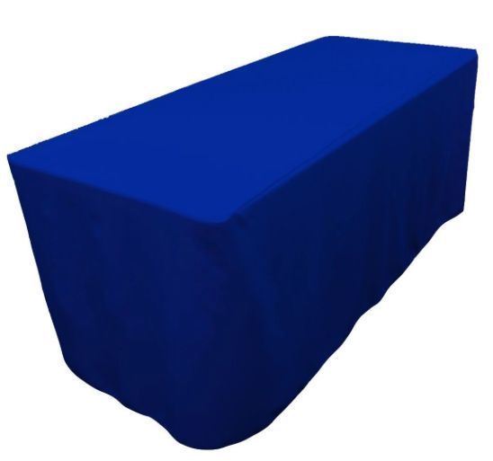 4 ft Fitted Tablecloth 34 inch Height Dj Bar Table Cover adjustable height riser