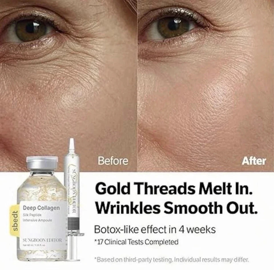 SUNGBOON EDITOR Deep Collagen Silk Peptide Intensive Ampoule