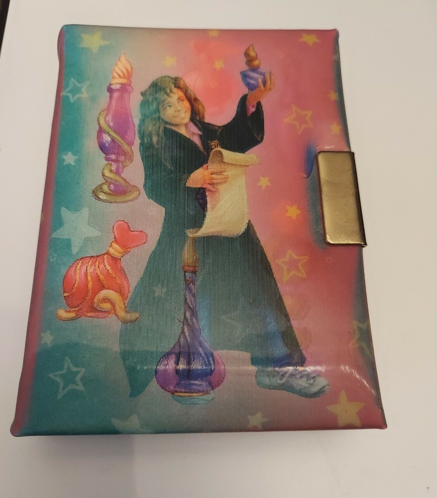 HARRY POTTER HERMINONIE NOTEBOOK DRAW JOURNAL LOCKING NO KEY ensemble