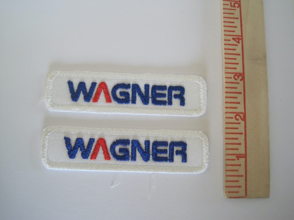 Wagner Racing Car Patch Vintage Lot 2