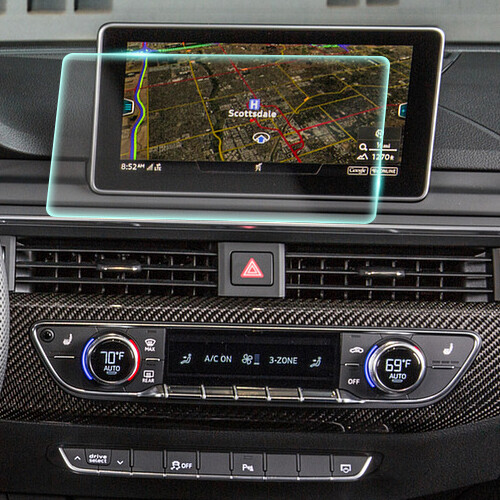 Crystal Clear Screen Protector for 2019 Audi RS5 Vehicle Navigation