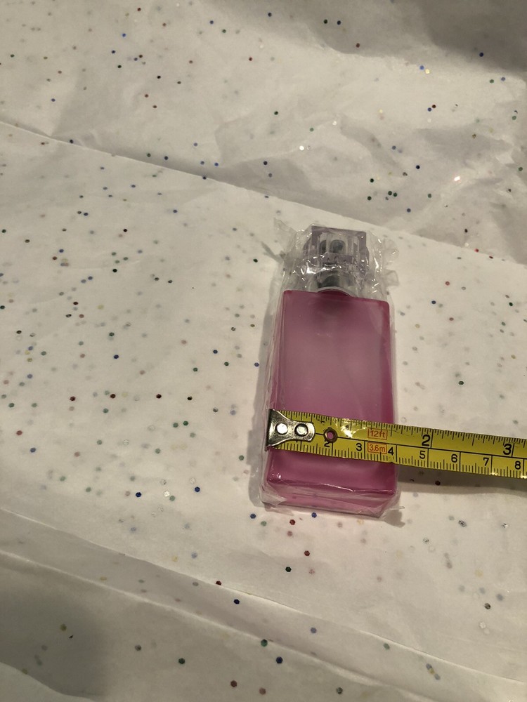 Pink Empty Glass Perfume Spray Bottles 25ml Metal Atomizer