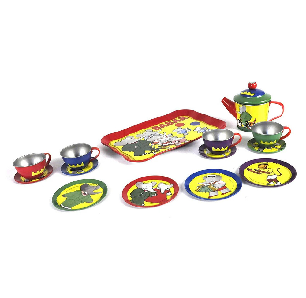 BABAR - Babar The Elephant TIN TEA SET