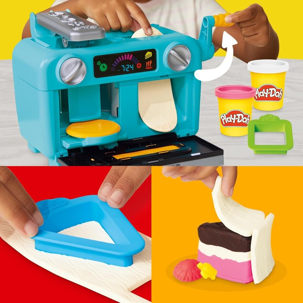 Super Slice Cake Playset with 11 Modeling Compound Cans