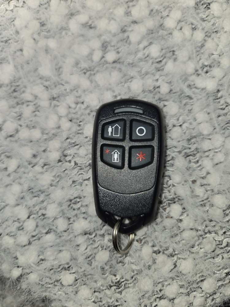 Honeywell 5834-4 4 Button Remote Control - Black
