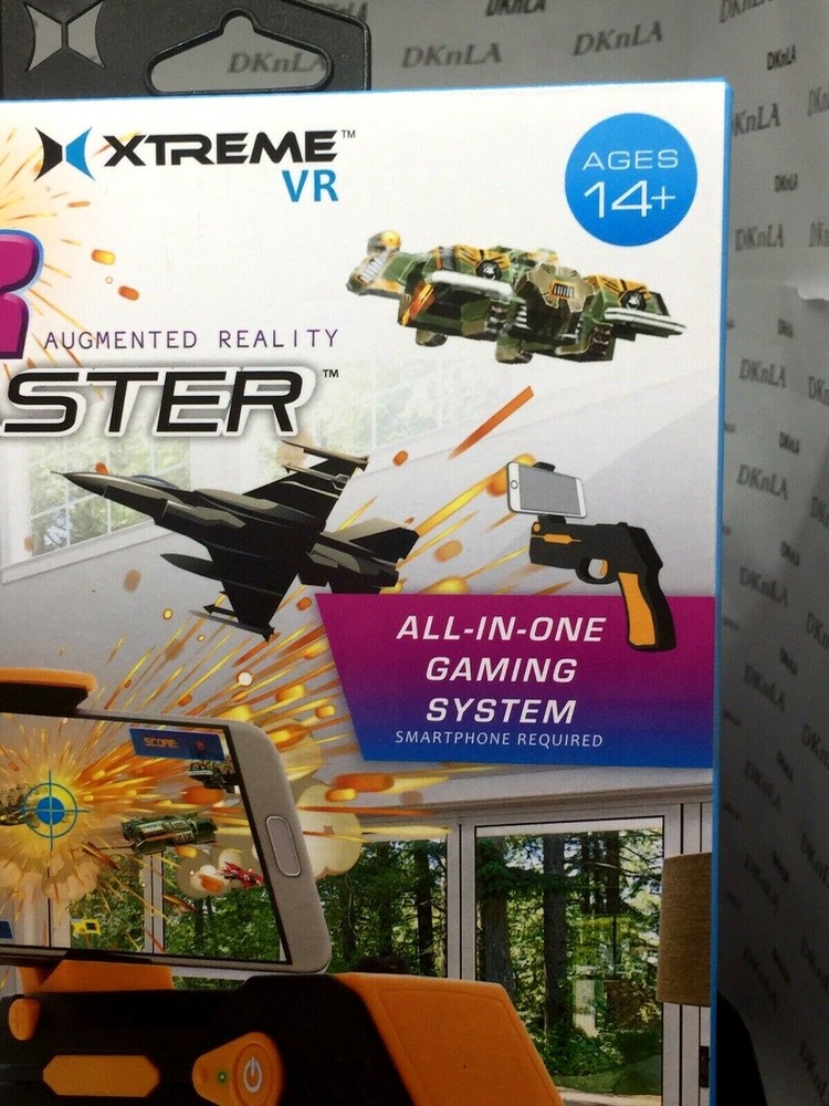 Xtreme VR Augmented Reality AR Blaster Gaming Gun for Android and iOS Phones