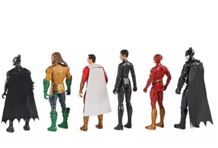 DC Comics Theatrical Pack, Limited Edition 6 Super Hero Action Figures