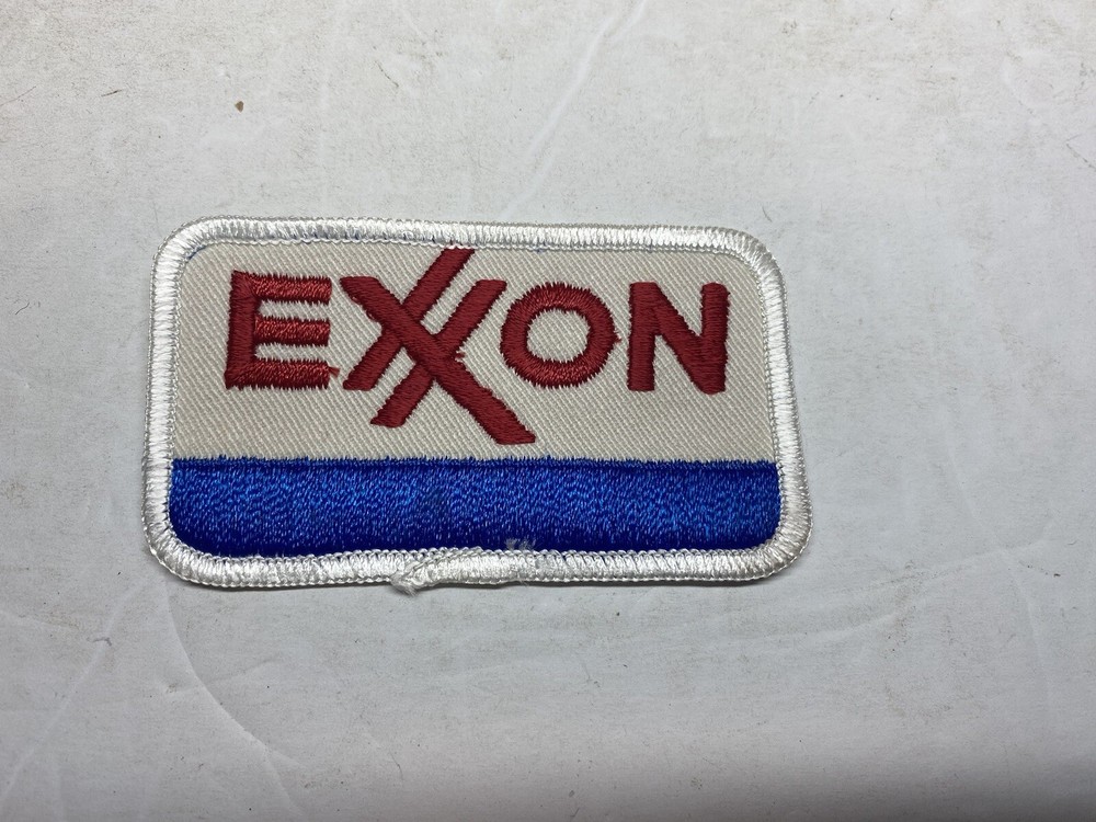 Vintage Embroidered Exxon Patch