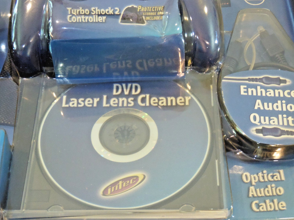 Intec Accessory Controller Pak Bundle for Playstation 2 PS2 Multitap Remote -New