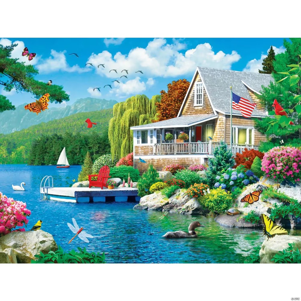 Memory Lane - 500 Piece Jigsaw Puzzles 4 Pack