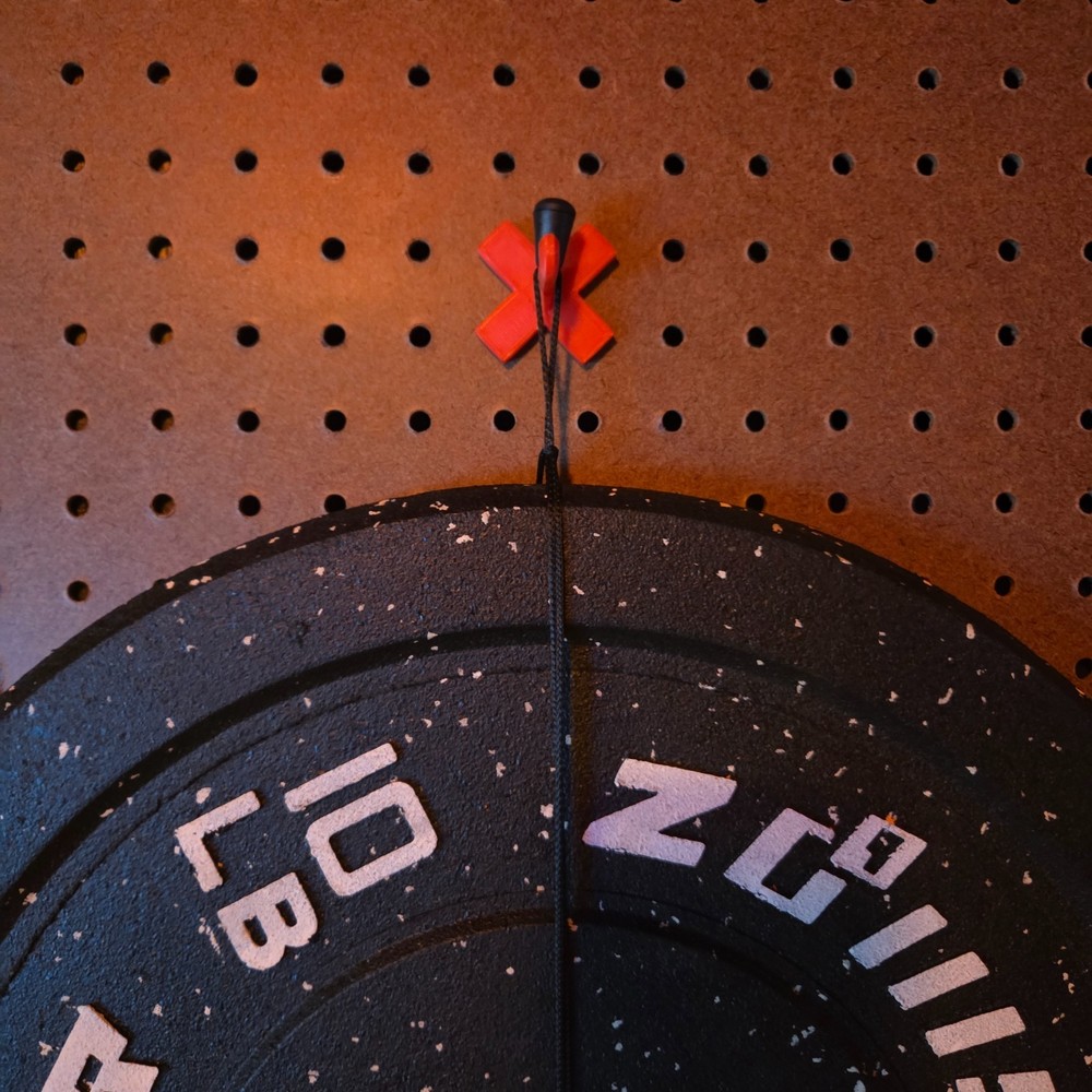 Peg Board Hooks Red X Hook x12 NUPEG