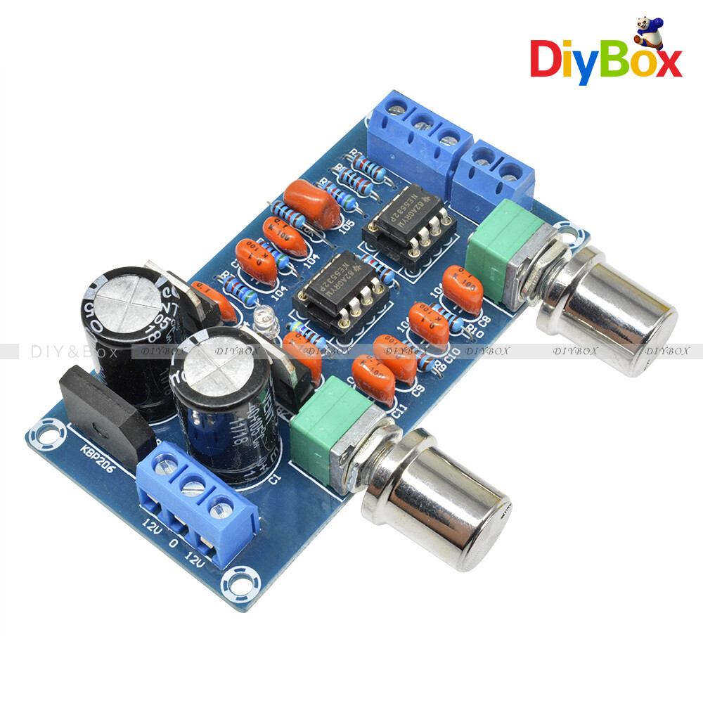 Finished Low-pass Filter NE5532 Subwoofer Process Circuit For Amplifer Module