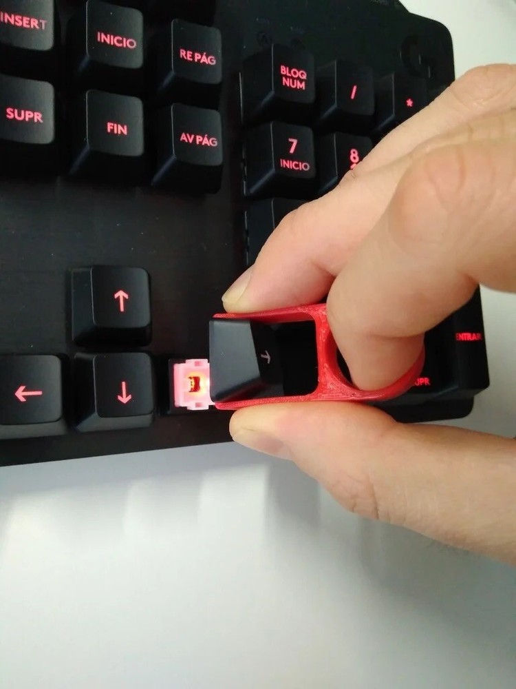 2 Pack Mechanical Keyboard Keycap Puller Remover for Keyboards Key Cap Tool