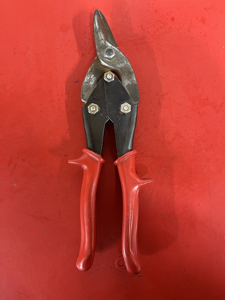 Left Cutting Aviation Tin Snips Sears 42772