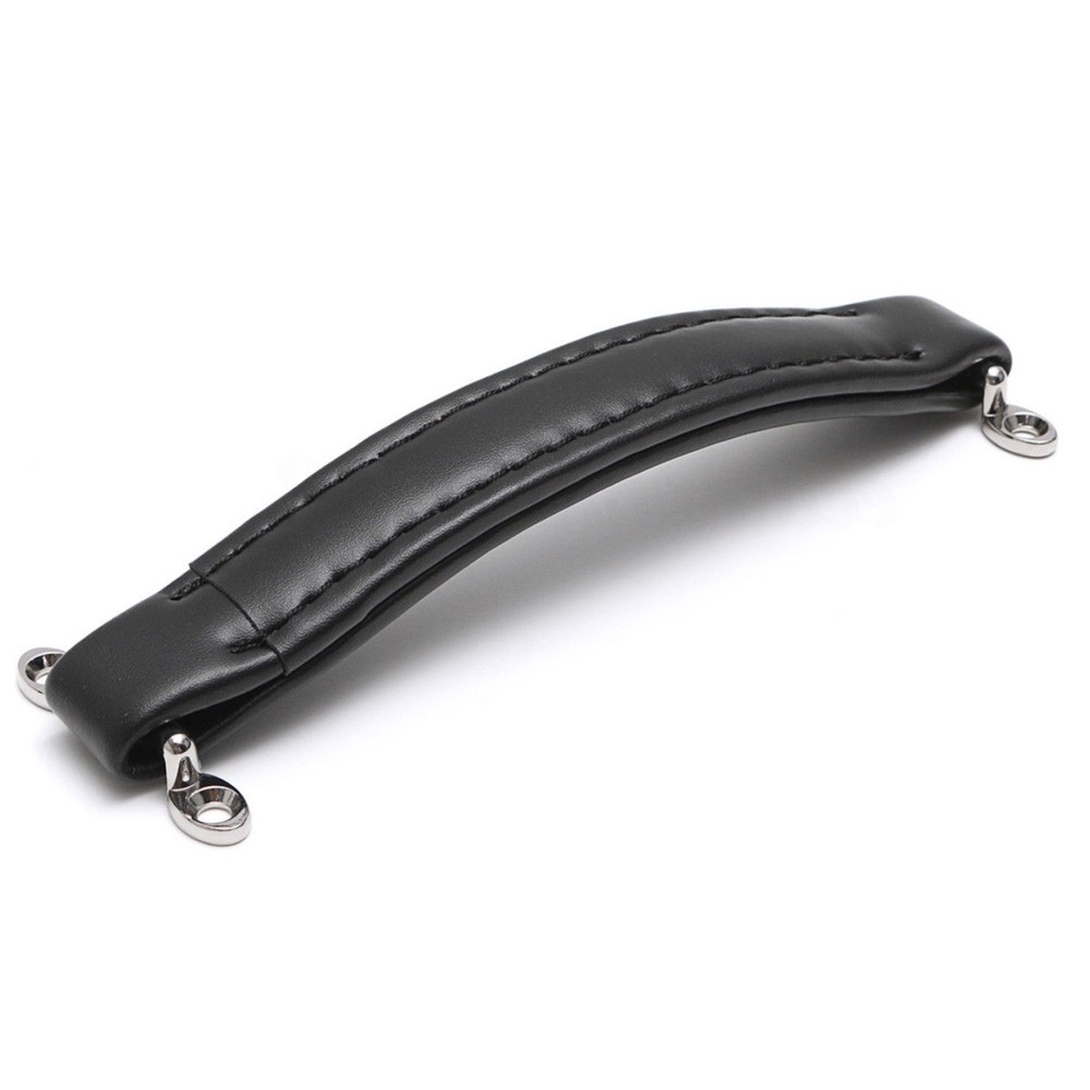 Black Leather Style Guitar Amplifier Handle Strap For Fender Amp Instruments C