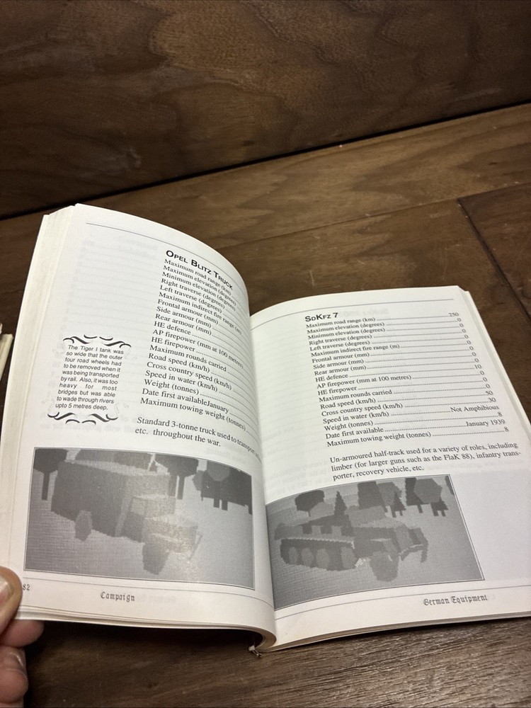 Campaign Equipment Fact finder Manual Empire Software