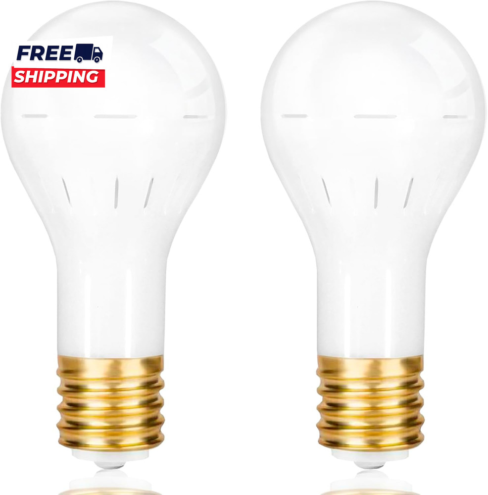 2-Pack Mogul Base 3 Way LED Light Bulb  10/20/30W, 100/200/300 Watt Equivalent