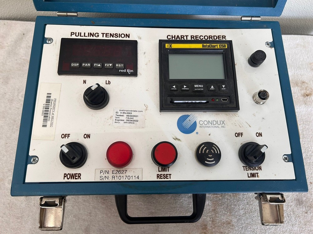 CONDUX 110v Running Line Tensionmeter. Model RLT Cat # E2627