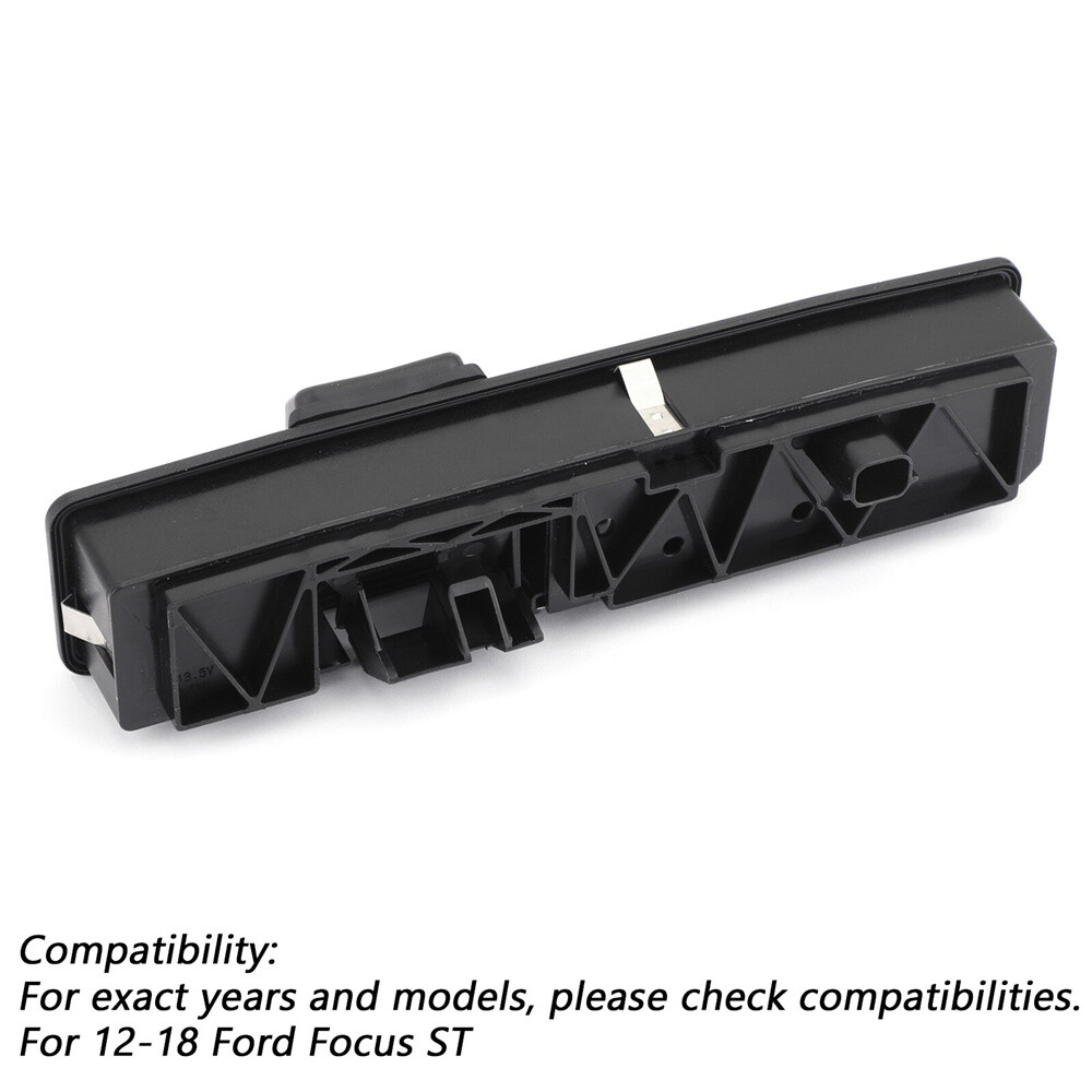 Trunk Tailgate Handle Switch F1EB19B514B Black ABS For 2012-2018 Ford Focus ST