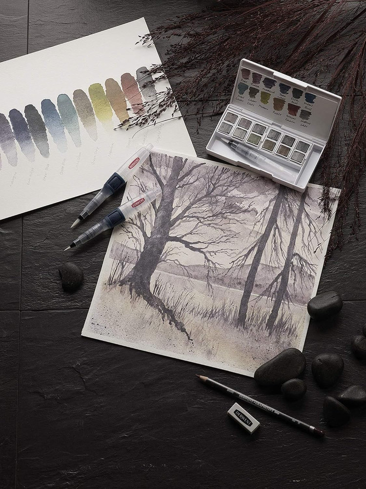 Graphitint Paint 12 Pan Palette